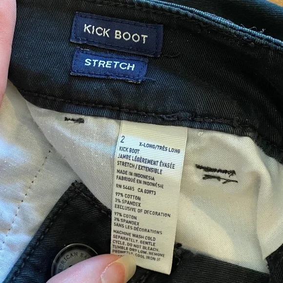 American Eagle Kick Boot Pants - Picture 3 of 4